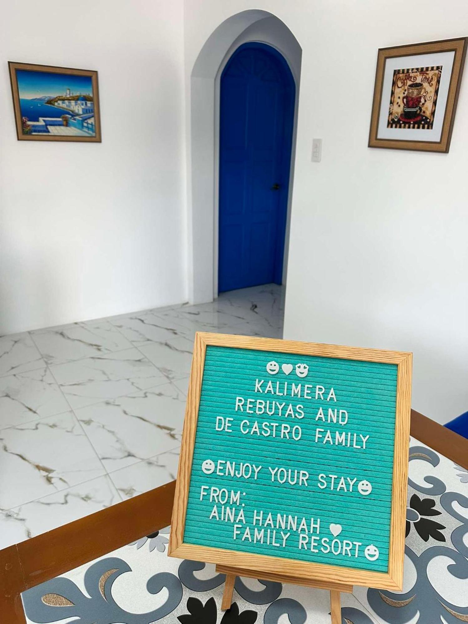 Aina Hannah Family Resort'S Greek Unit Calatagan Exterior photo